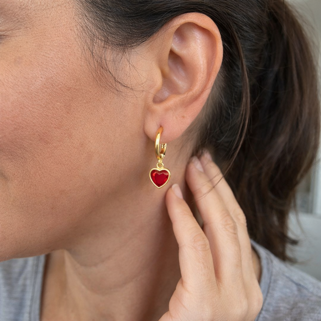 Maelis Ardora Ruby Earrings