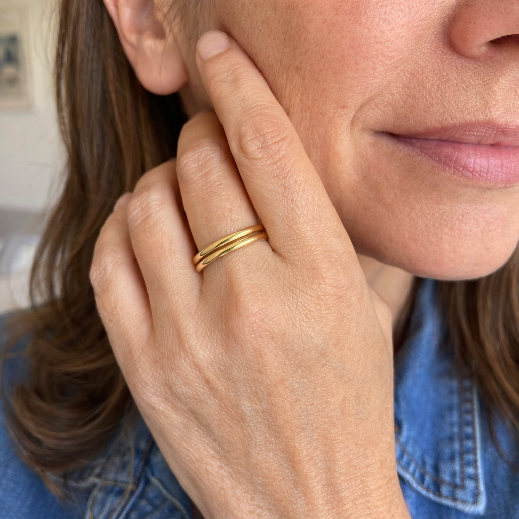 Lena Trielle Yellow Gold Ring