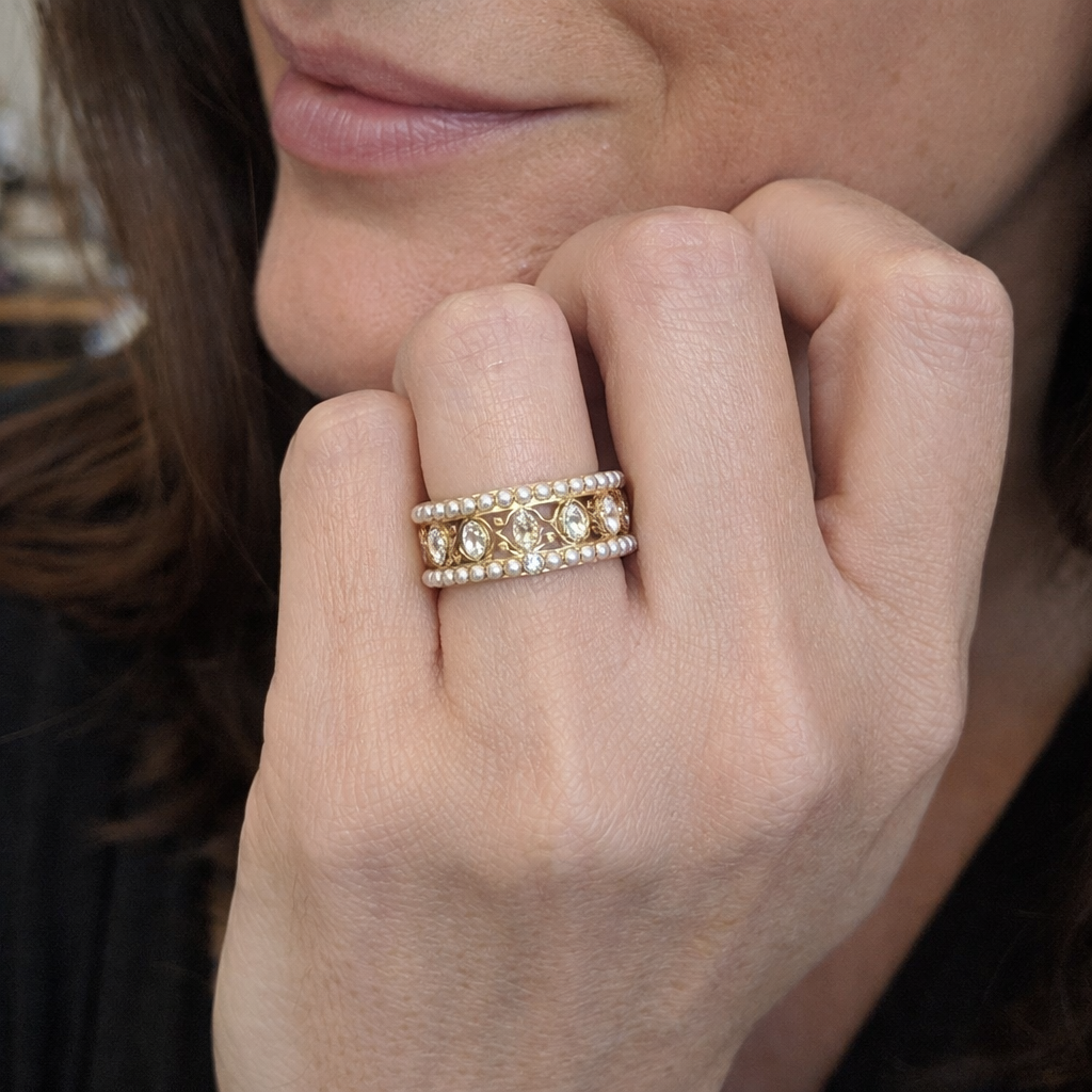 Elodie Vance Gemstone Ring Set