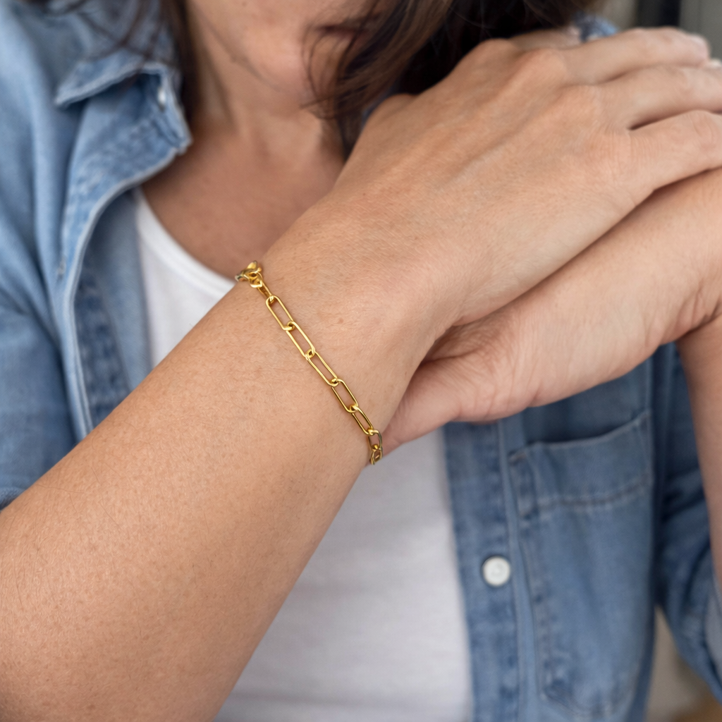 Venetian Link Yellow Gold Bracelet