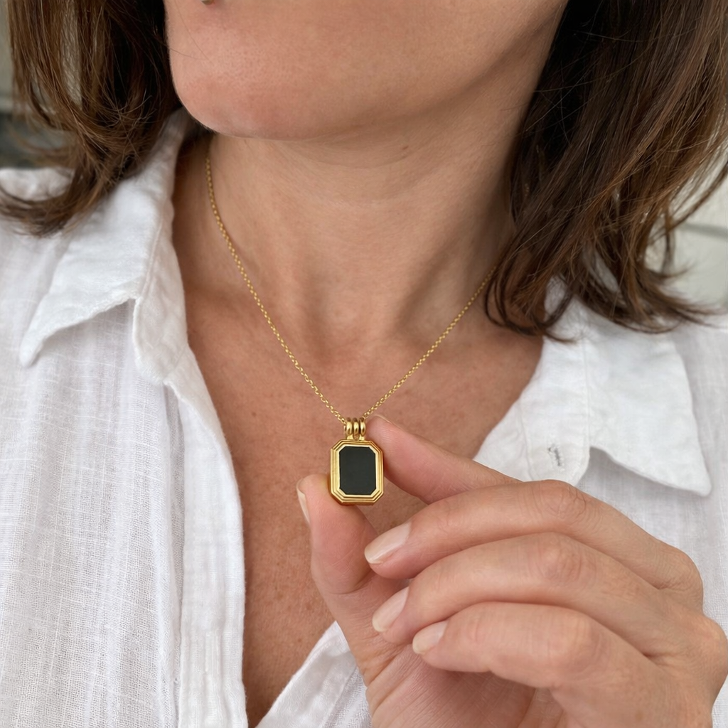 Calynna Marvelle Layered Yellow Gold Necklace