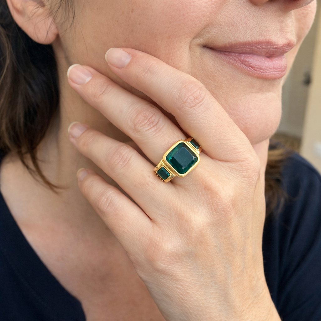 Emeric Valestone Emerald Ring