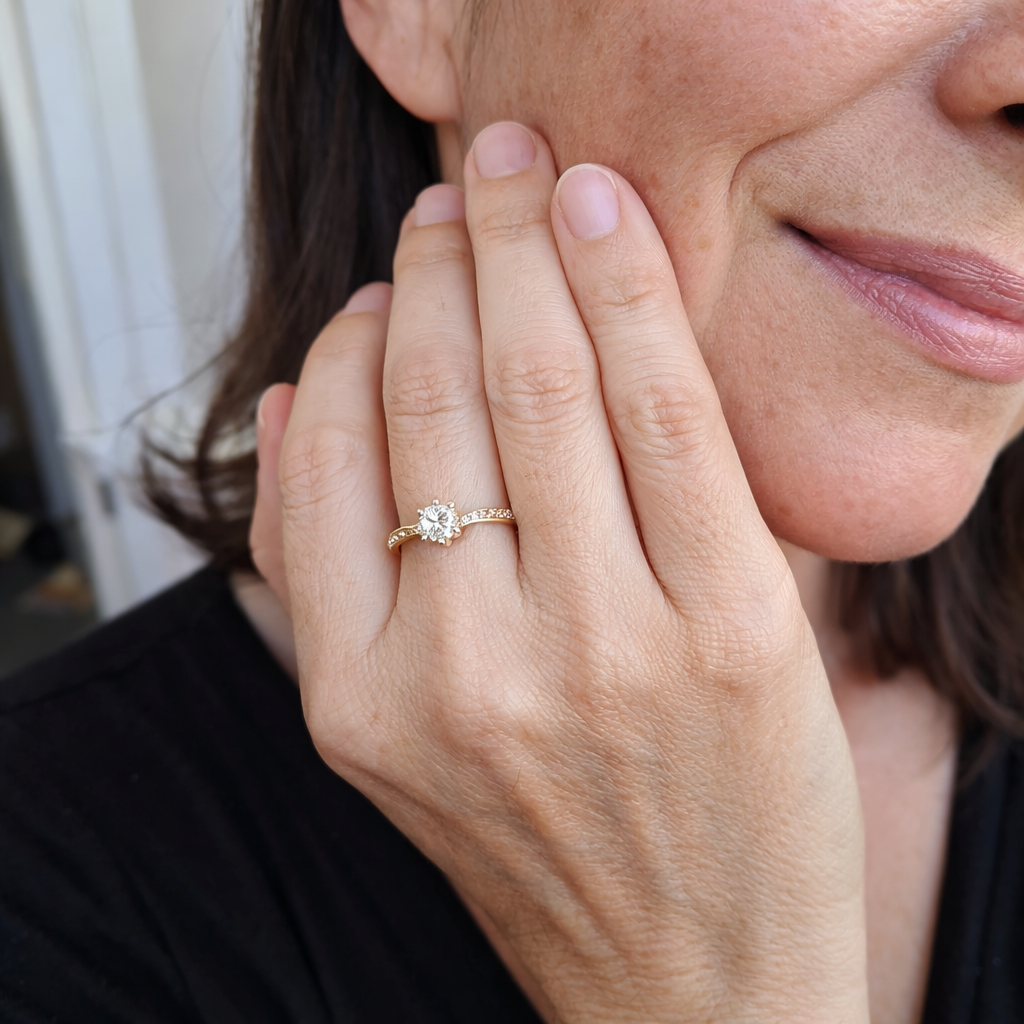 Jane Yellow Gold Ring
