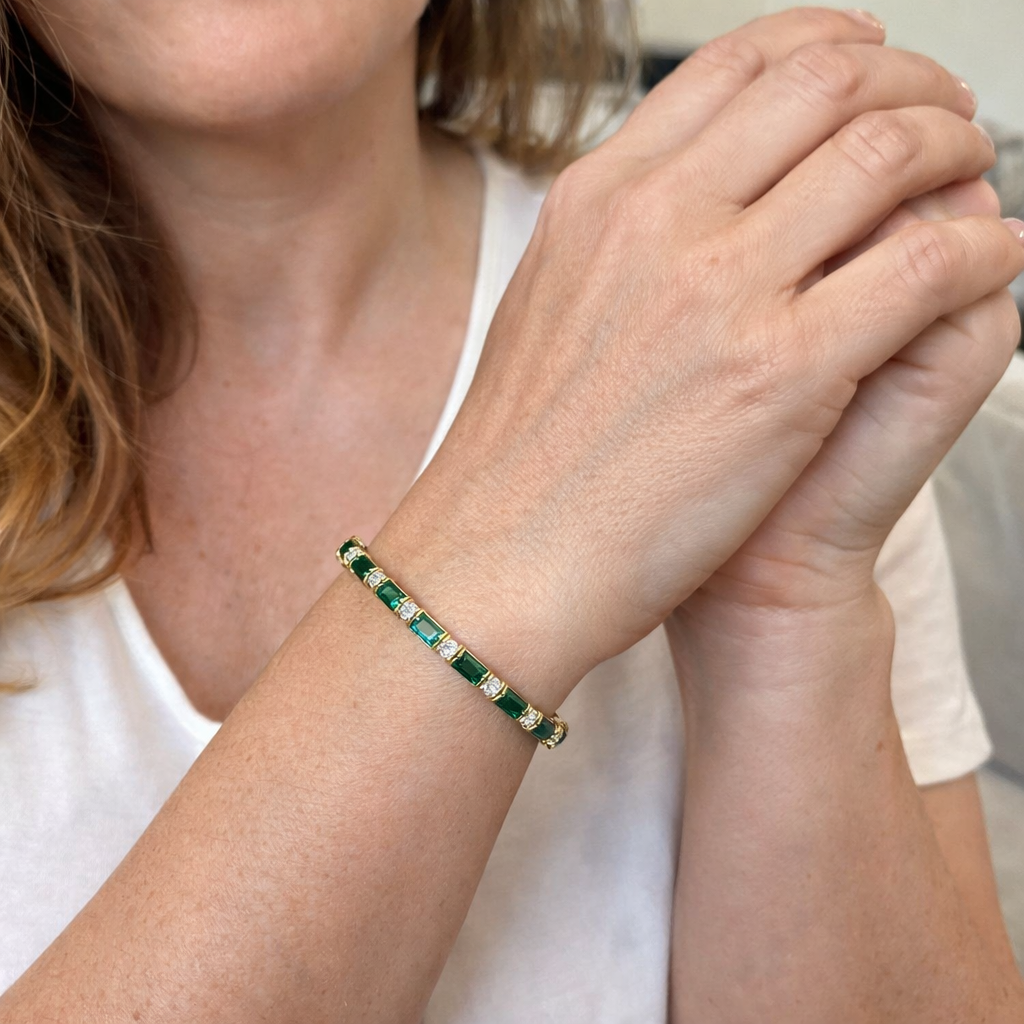 Miralyn Sevrine Emerald Bracelet