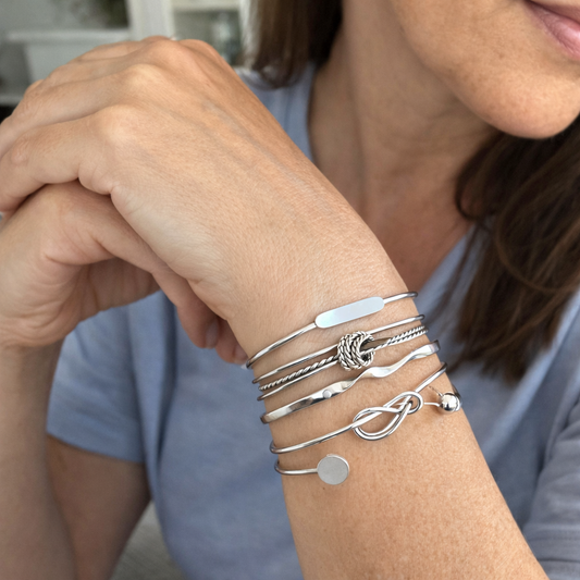 Parure Bracciali Eleganza Annodata