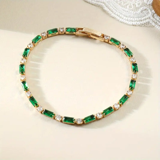 Pulsera Miralyn Sevrine con Piedras Preciosas | Oro