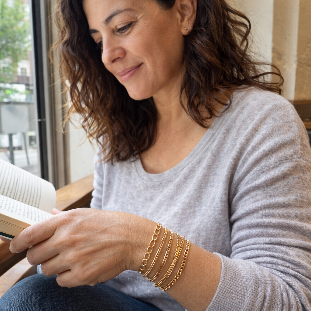 Ellis Renner Yellow Gold Bracelet Set