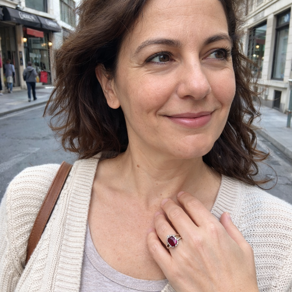 Kirelle Emberlain Ruby Ring