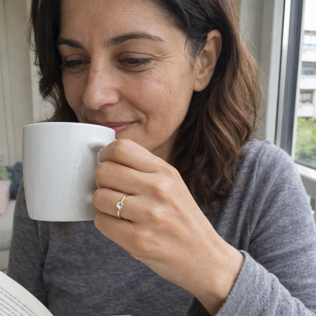 Abella Maris Yellow Gold Ring
