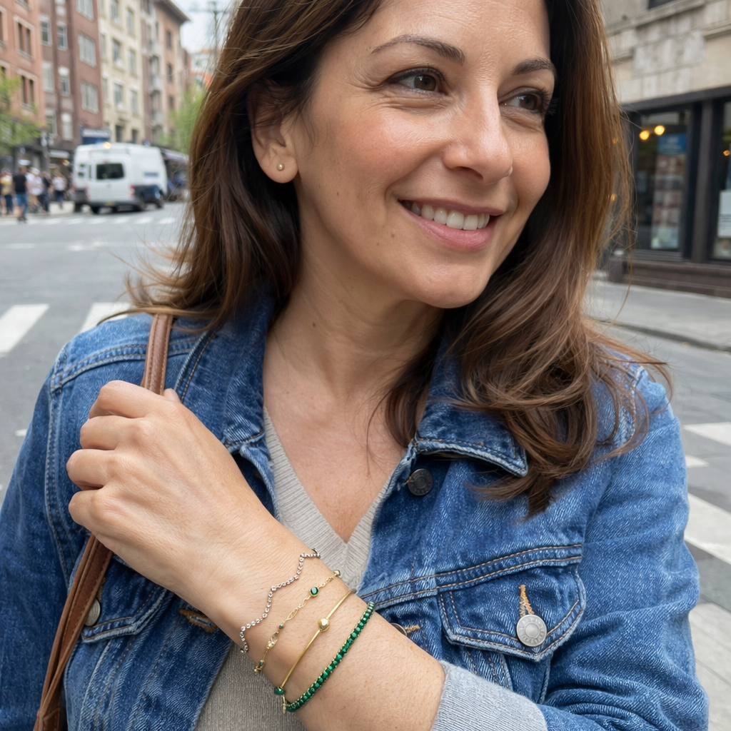 Sorina Feldwyn Yellow Gold Bracelet Set