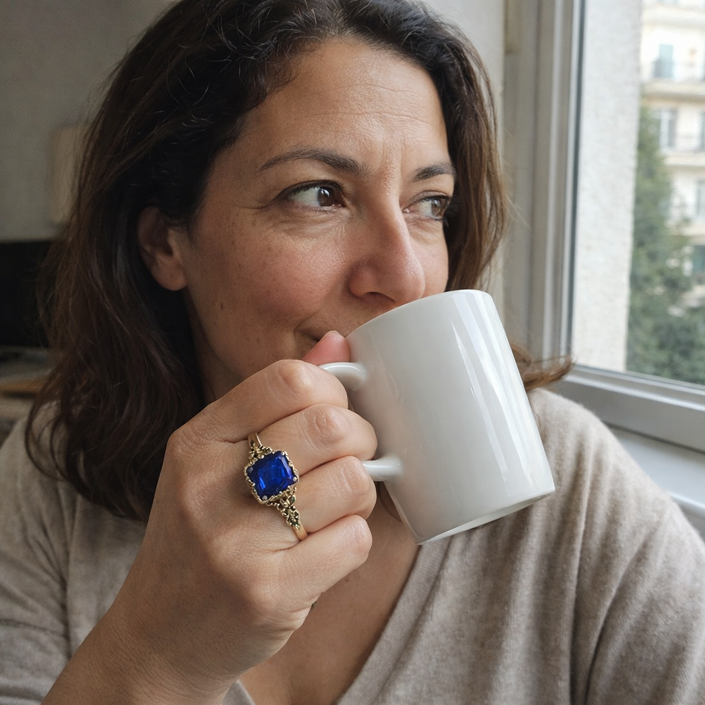 Klara Saphira Sapphire Ring