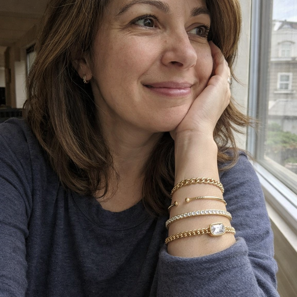 Domitia Calvina Yellow Gold Bracelet Set