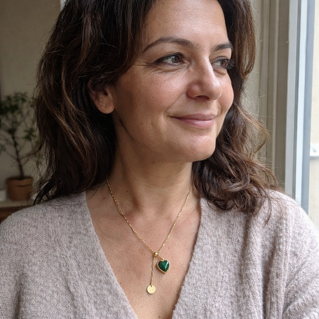 Juliette Veyron Emerald Necklace