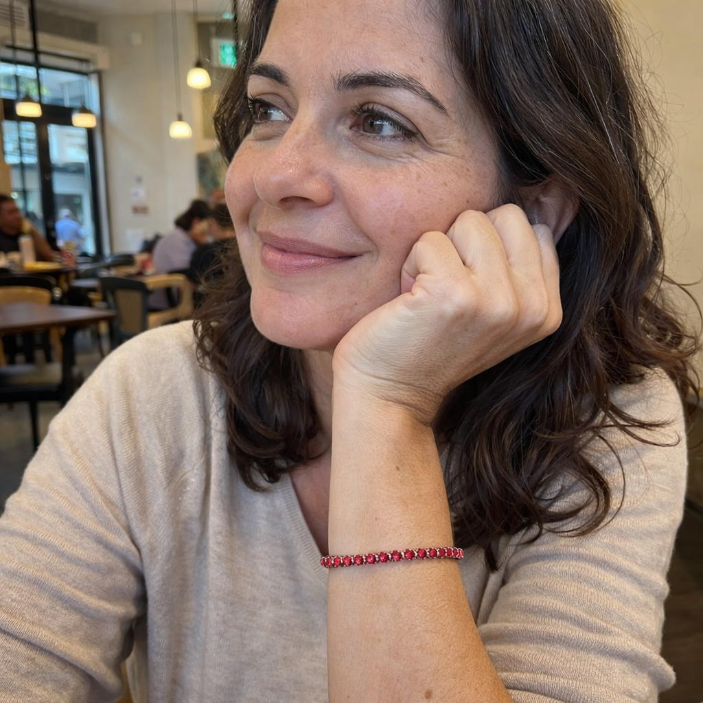 Isadira Blazewyn Ruby Bracelet