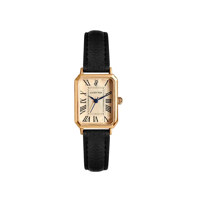 Vivelle Crest Yellow Gold Watch