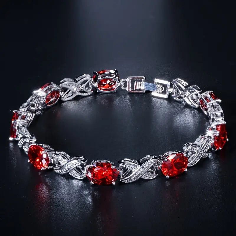 Alendra Flameaux Gemstone Bracelet