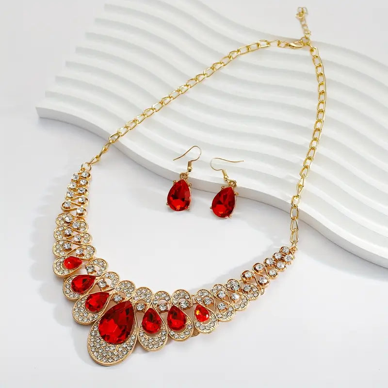 Maevina Crimselle Gemstone Set