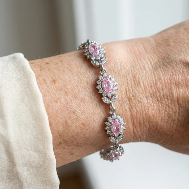 Iridessa Pinkthorn Pink Sapphire Bracelet