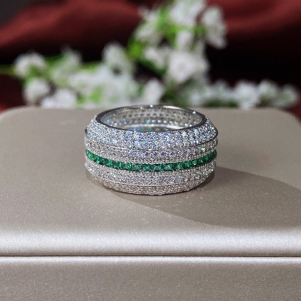Celina Maroux Gemstone White Gold Ring