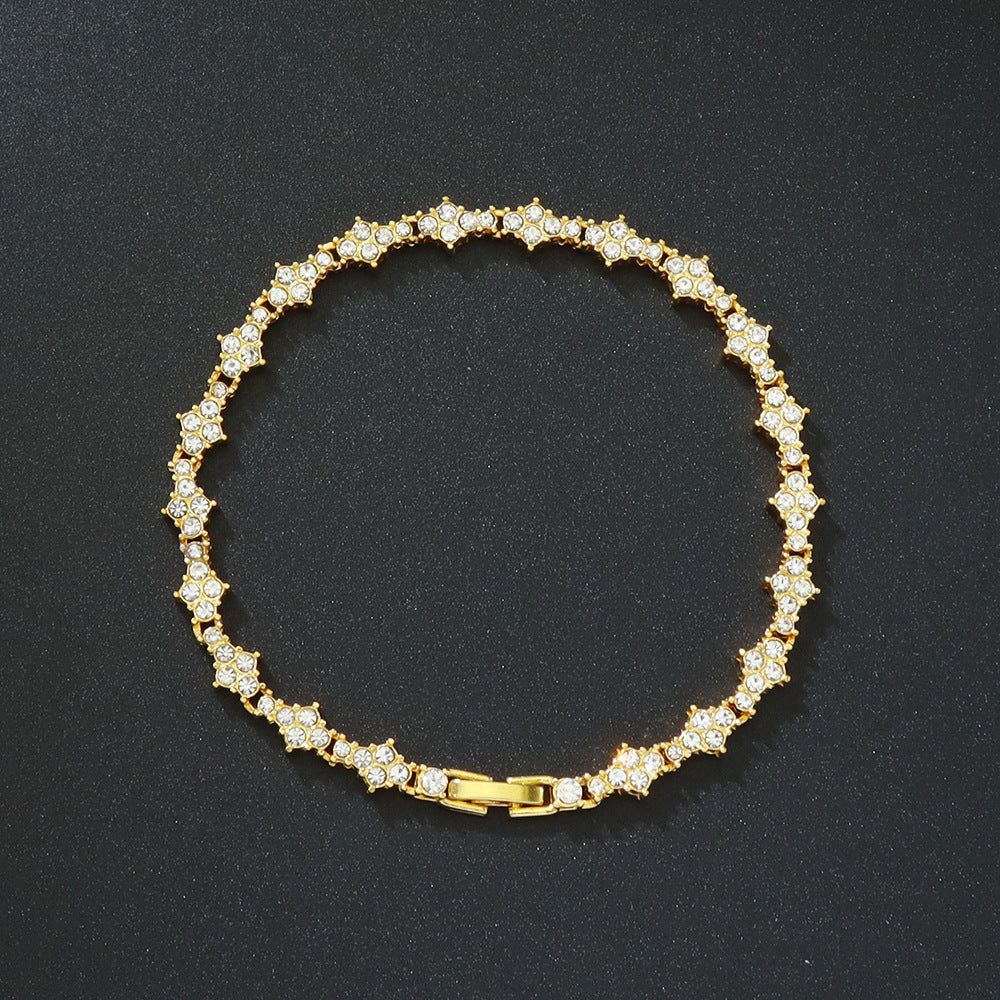 Bracciale Tennis Cluster Classico