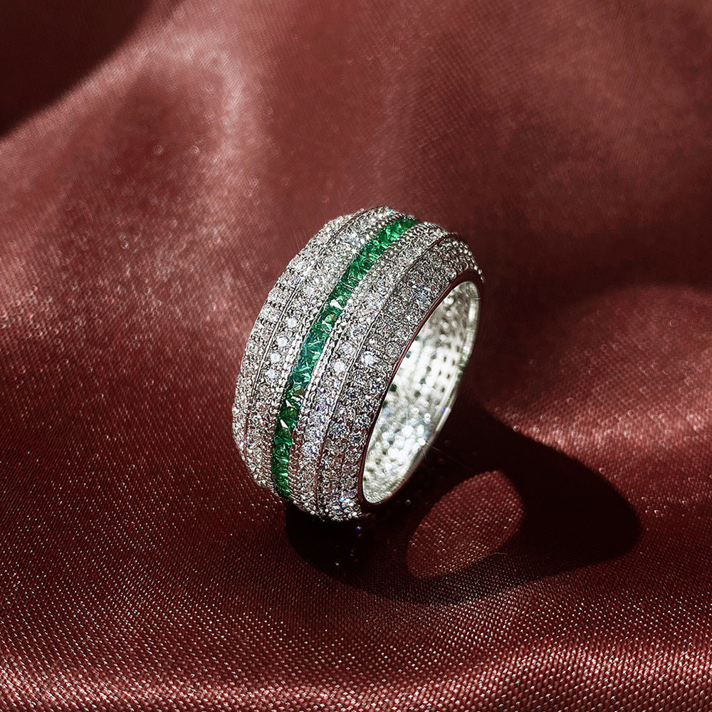 Celina Maroux Gemstone White Gold Ring