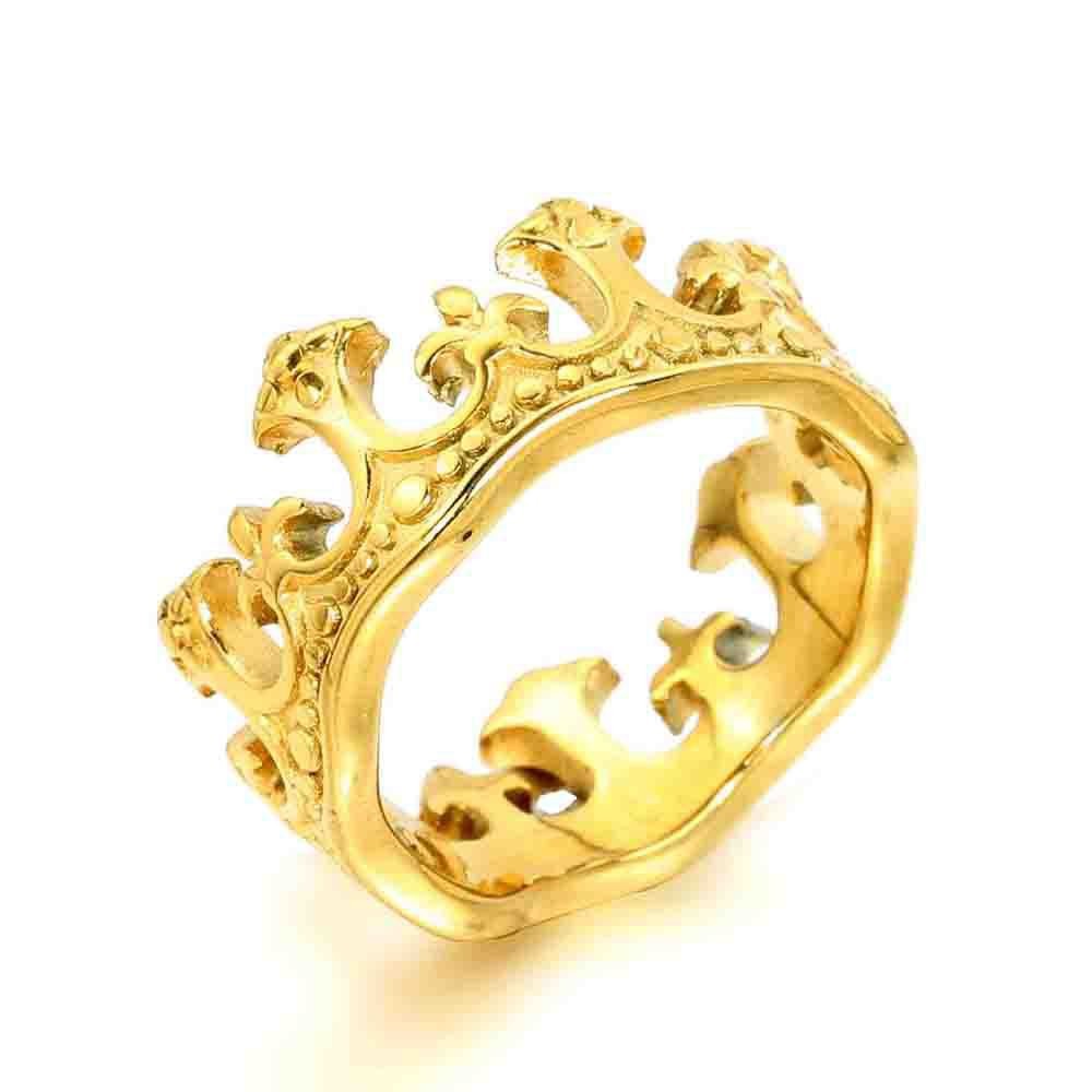 Anello Monarca Prestigio Oro Bianco