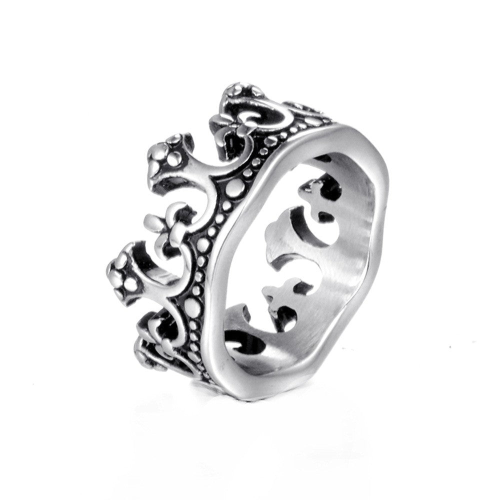 Anello Monarca Prestigio Oro Bianco