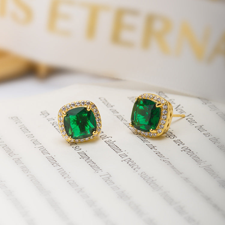 Calista Verdoux Gemstone Yellow Gold Earrings