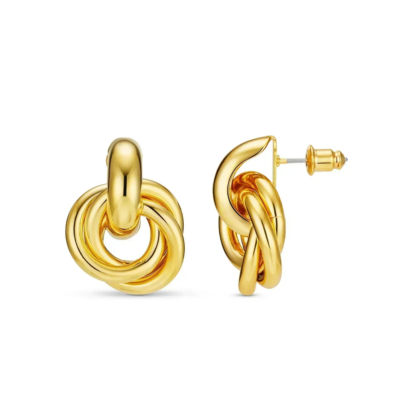 Braided Statement Earrings