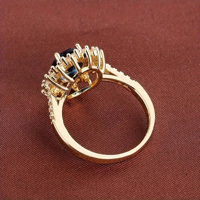 Vionne Saphirae Anello Oro Bianco