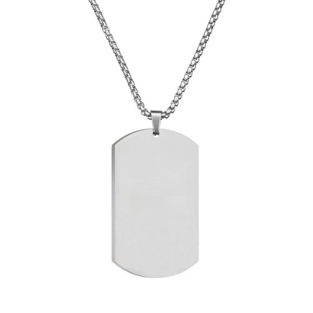 Collana Placca Essential Oro giallo