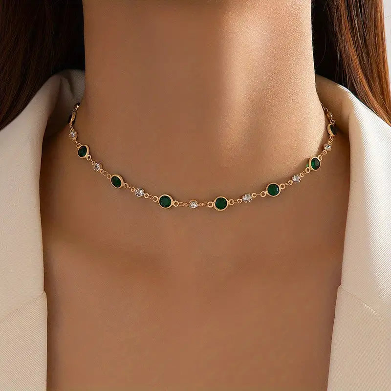 Elira Vescari Gemstone Necklace