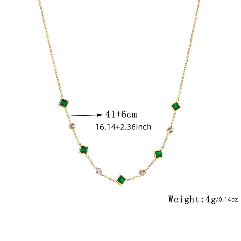 Amelisse Glenwyn Gemstone Necklace