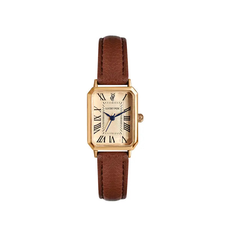 Vivelle Crest Yellow Gold Watch
