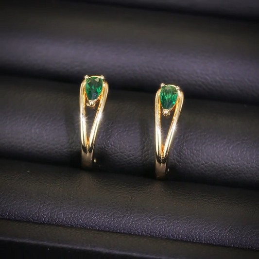 Pendientes Amara Lavigne con Piedras Preciosas | Oro